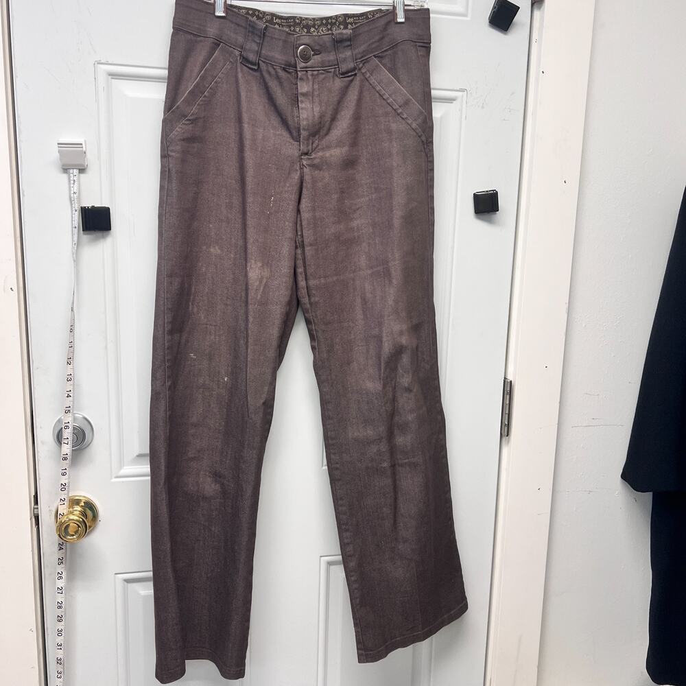 Women's Lee Size 10M Pants Y2K Streetwear Vintage NOC3878